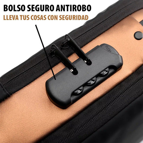 Bolso Maleta Mochila Antirrobo